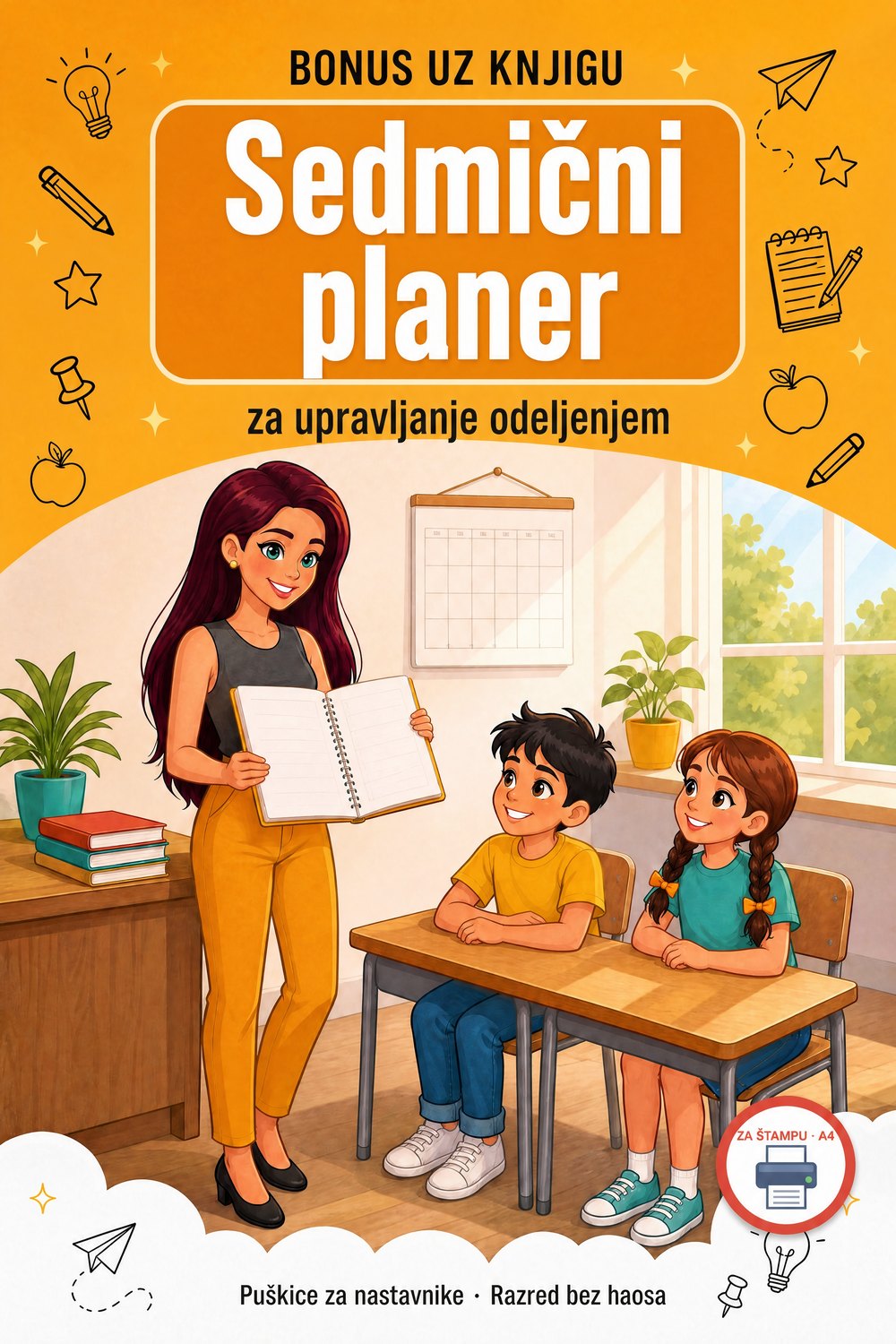 Sedmični planer — strana 1