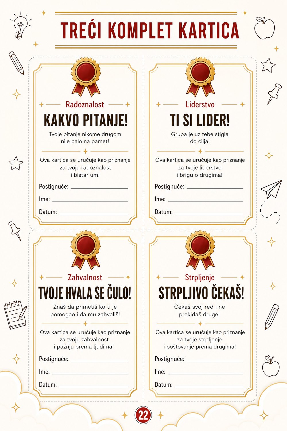 Kartice za nagrađivanje — strana 5