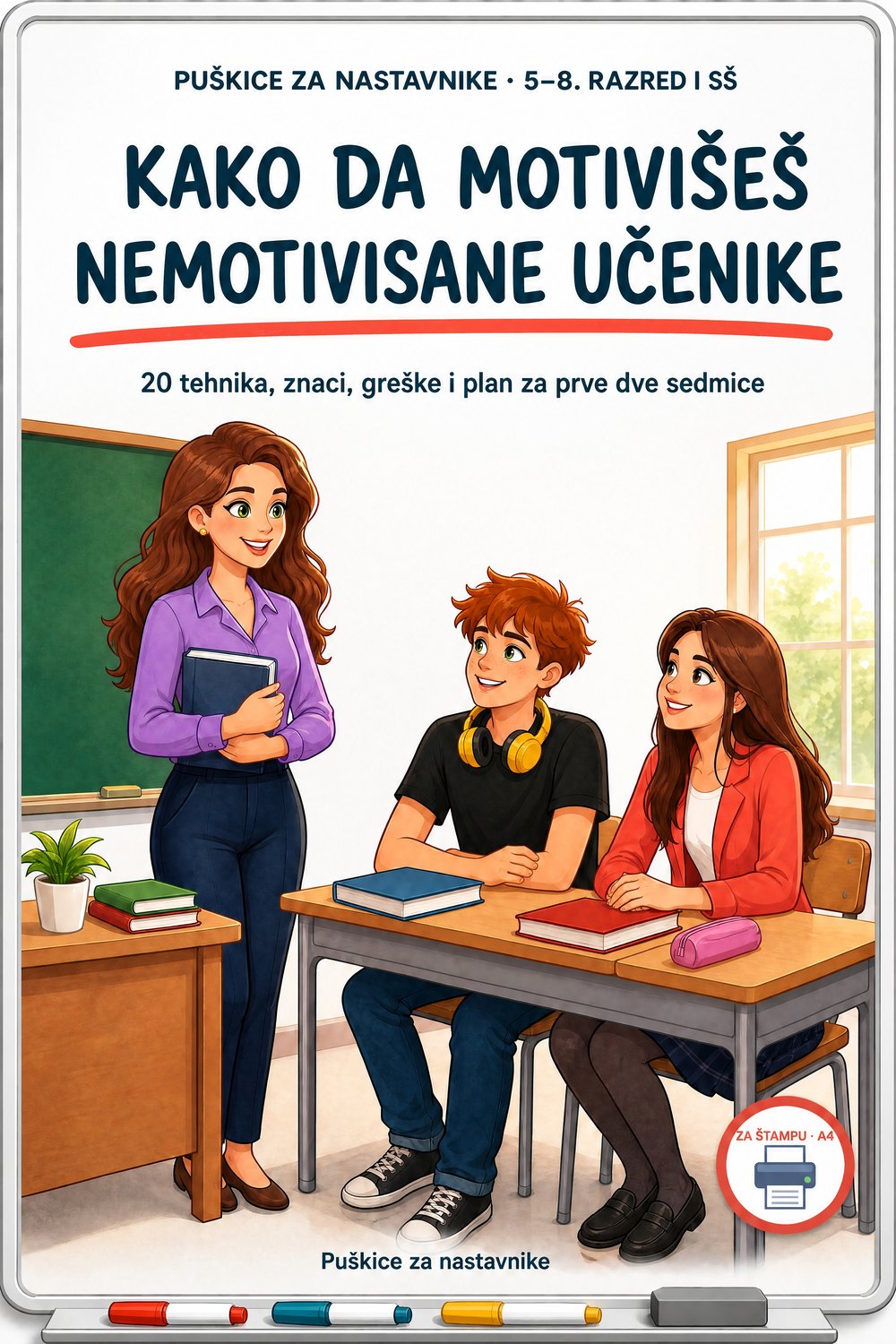 Kako da motivišeš nemotivisane učenike — strana 1